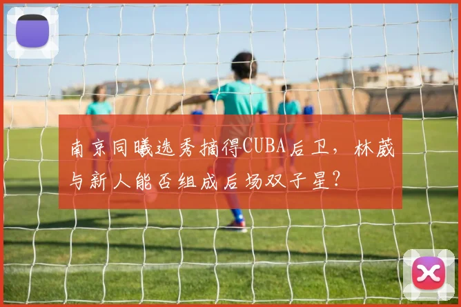 南京同曦选秀摘得CUBA后卫,林葳与新人能否组成后场双子星?