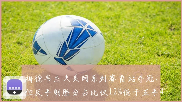 梅德韦杰夫美网系列赛首站夺冠,但反手制胜分占比仅12%低于正手48%